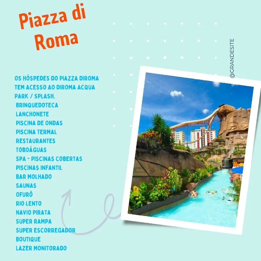 Hotel Piazza Di Roma Caldas Novas 0*,